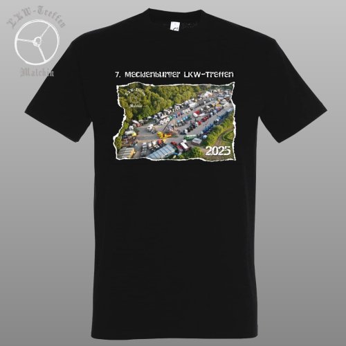 7. LKW-Treffen T-Shirt Motiv Brust